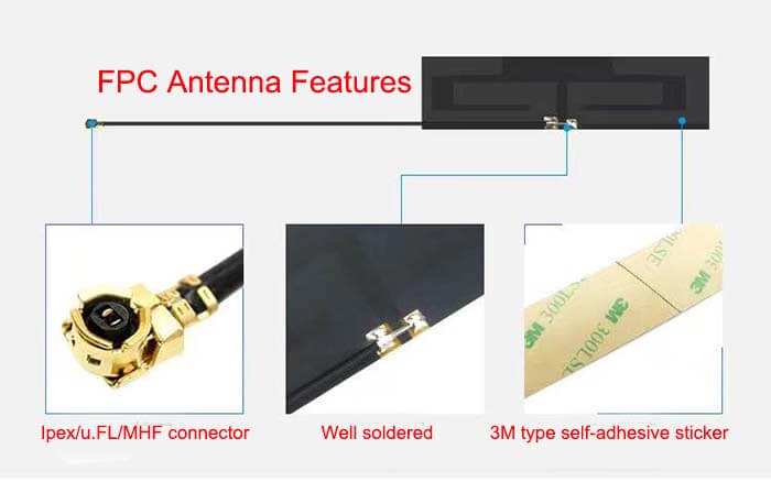 Flexi PCB Antenna FPC Antenna Features - C&T RF Antennas Inc