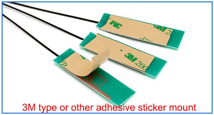 Strong adhesive sticker for easy mount 