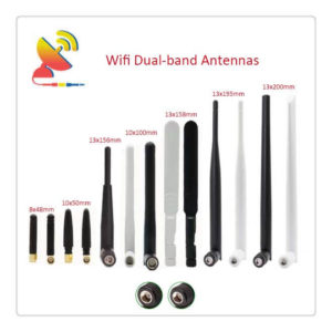 High-performance Wifi SMA Dual-band Antenna 2.4 GHz 5GHz Antenna Rubber Duck Antenna - C&T RF Antennas Inc