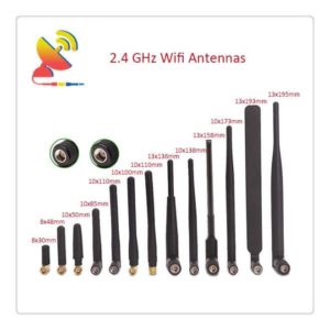 High-performance and High-gain SMA Wifi Antenna 2.4 GHz Wifi Rubber Duck Antenna - C&T RF Antennas Inc