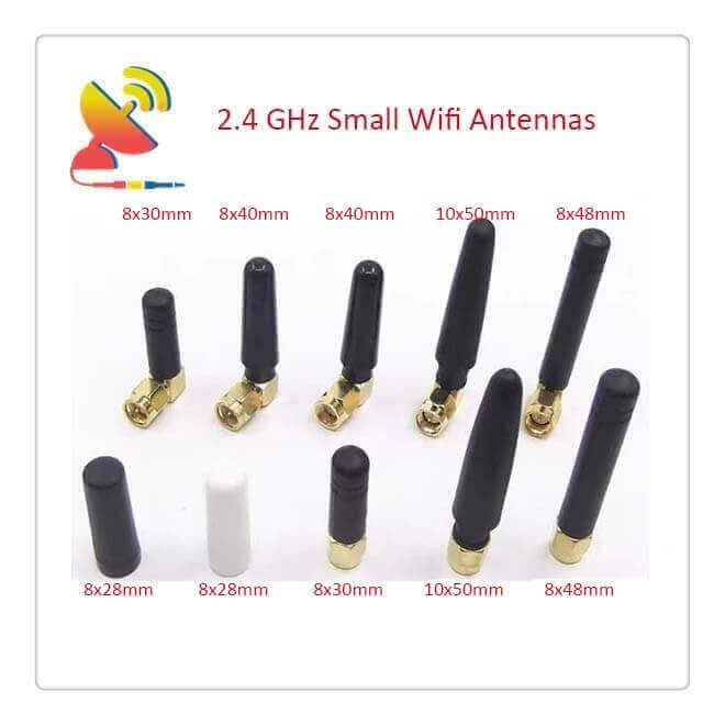 Small Wifi Antenna SMA Antenna 2.4 GHz Wifi Rubber Duck Antenna - C&T RF Antennas Inc
