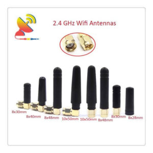 Stubby Wifi Antenna 2.4GHz WiFi Zigbee BlueTooth Antenna SMA Wifi Antenna - C&T RF Antennas Inc